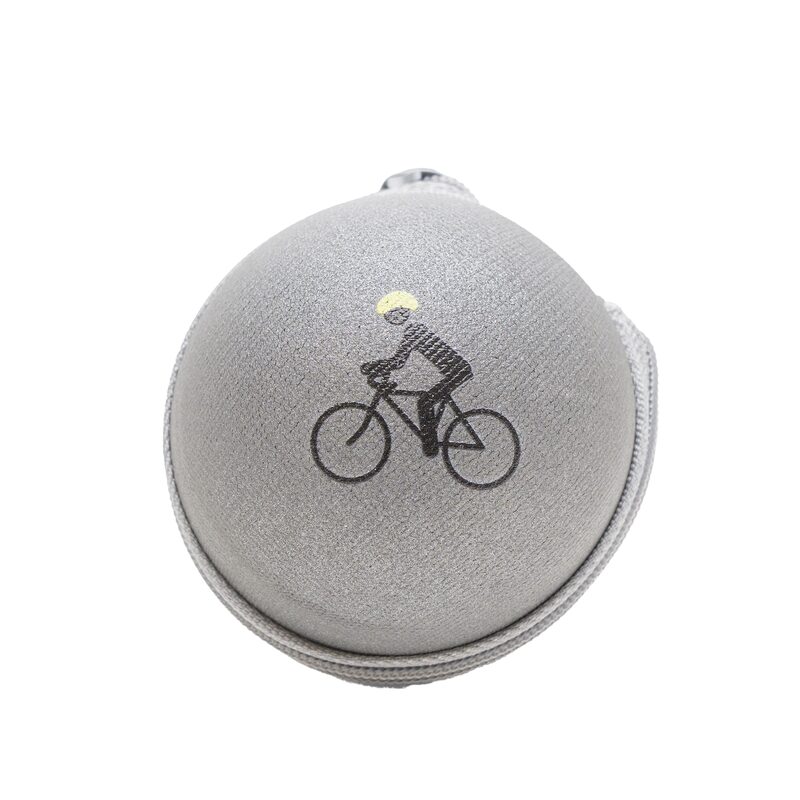 Accessoire de vélo BOULE RÉFLÉCHISSANTE COUVRE-CASQUE coloris jaune