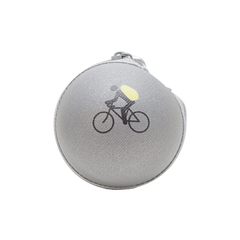 Accessoire de vélo BOULE RÉFLÉCHISSANTE COUVRE-SAC coloris jaune