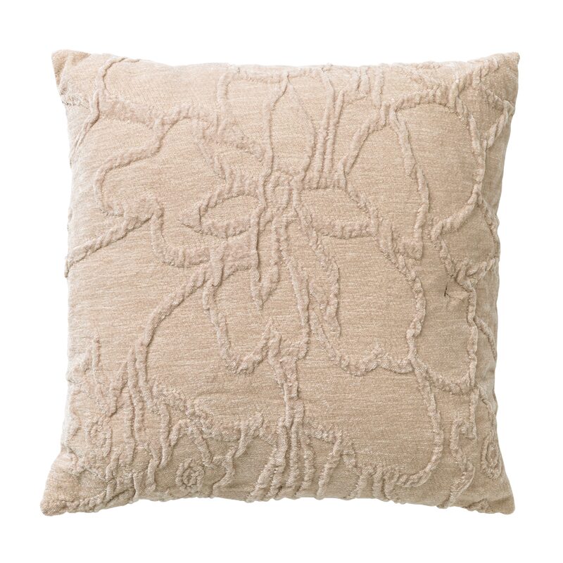 Coussin HEAVEN coloris ivoire 45 x 45 cm