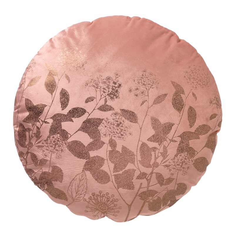 Coussin RONNY coloris rose 45 cm
