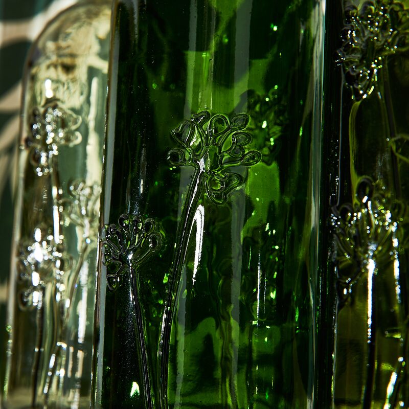 Vase ZINNA coloris vert