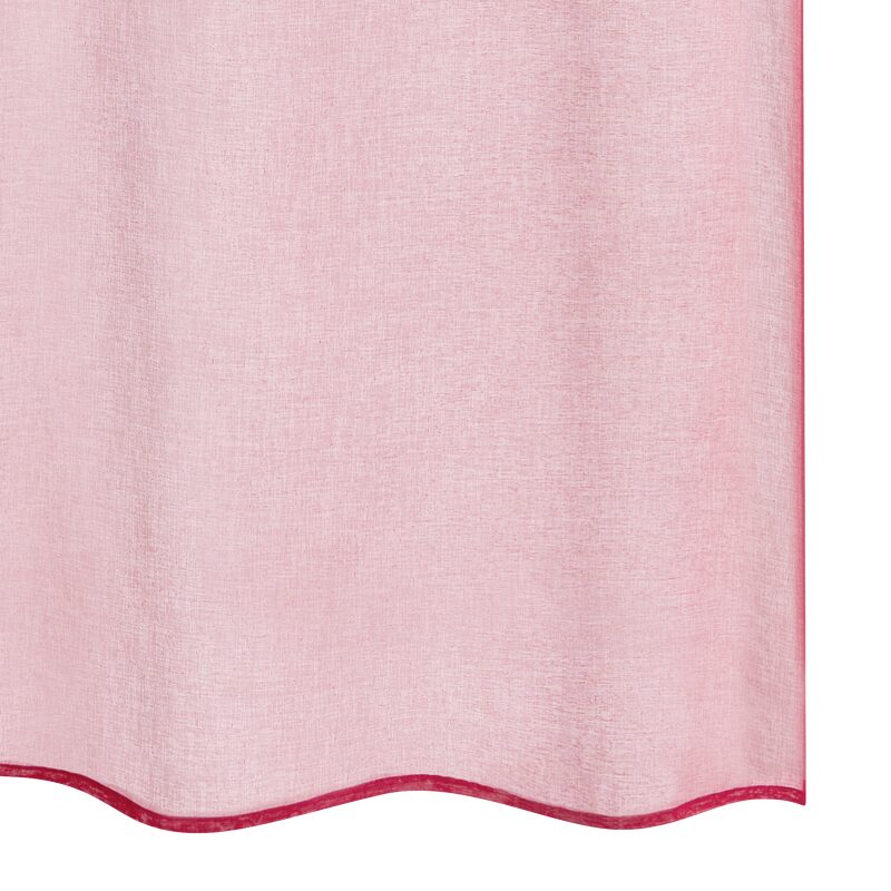 Voilage COLORS coloris marsala 140 x 260 cm