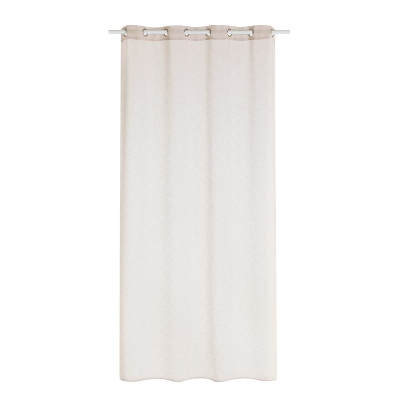Voilage LOOM coloris lin 140 x 240 cm