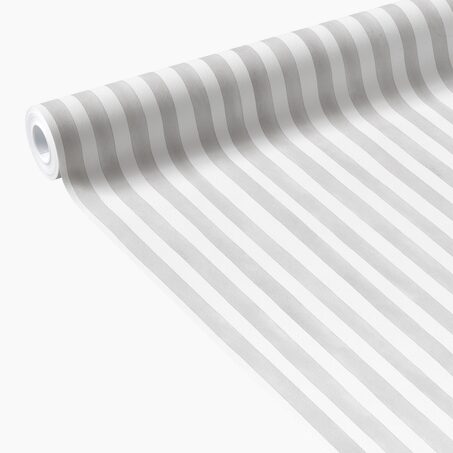 Papier peint intissé EDEN BAYADERE coloris gris perle