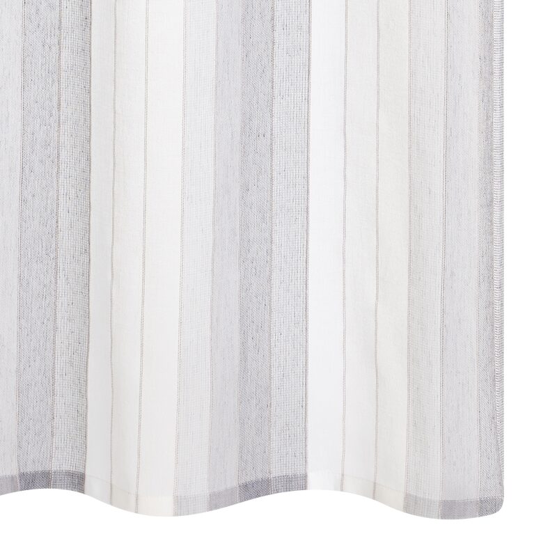 Voilage SALINA coloris gris bleuté 140 x 240 cm