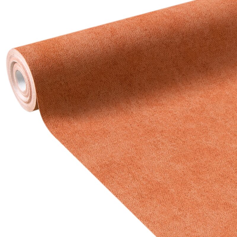 Papier peint intissé SOFT coloris terracotta