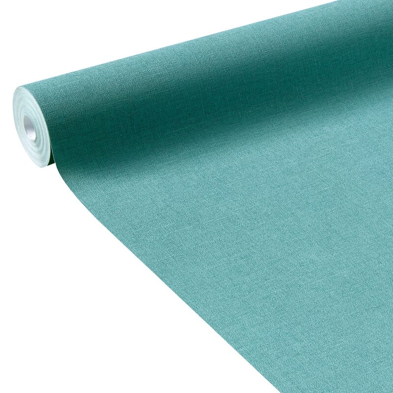 Papier peint intissé FLORENTINE coloris bleu glacier