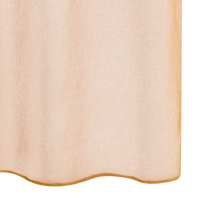 Voilage COLORS coloris ambre 140 x 260 cm