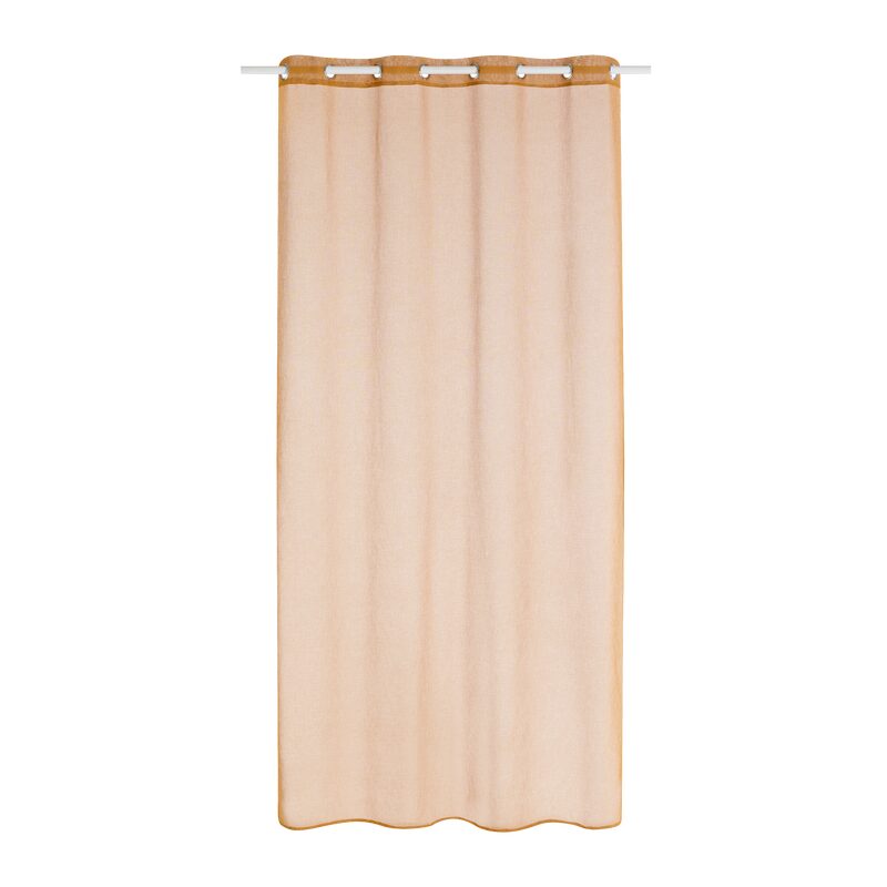 Voilage COLORS coloris ambre 140 x 260 cm