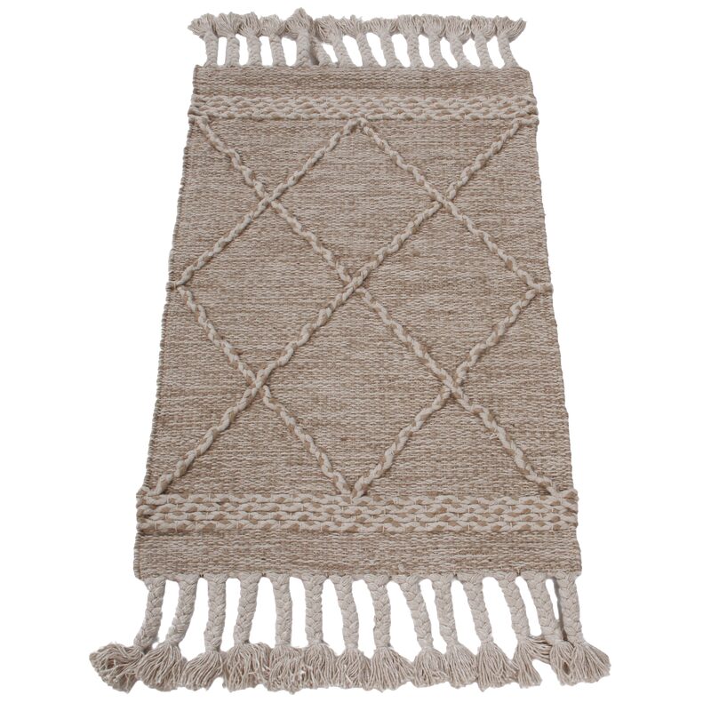 Tapis GOSSY coloris brun 120 x 170 cm
