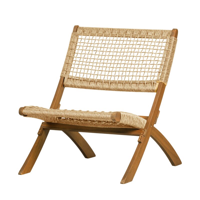 Fauteuil LOIS coloris naturel