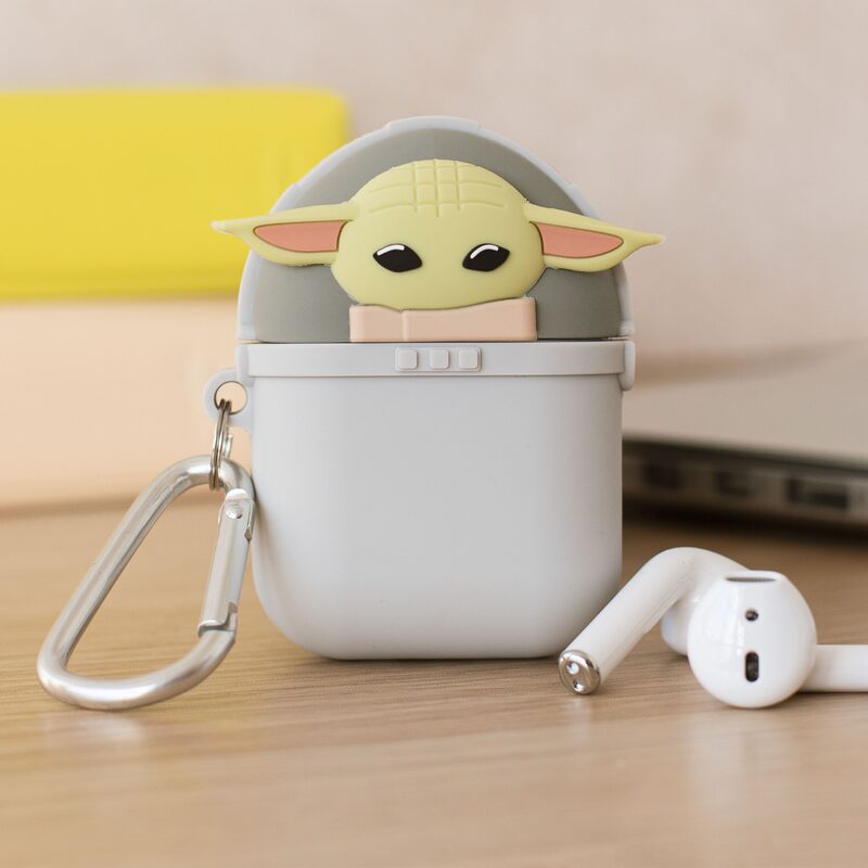 Etuis BABY YODA coloris gris