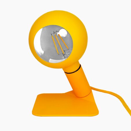FILOTTO Lampe à poser IRIDE jaune orange 17,8 x 14 cm