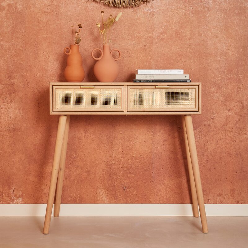 Console PINA coloris naturel