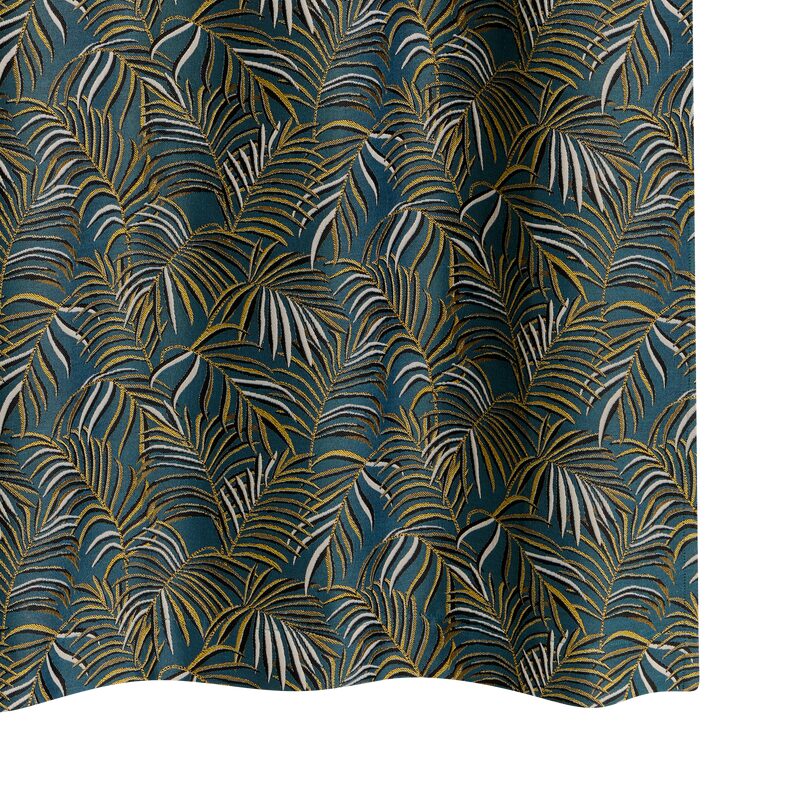 Rideau CHANIA coloris colvert 140 x 260 cm