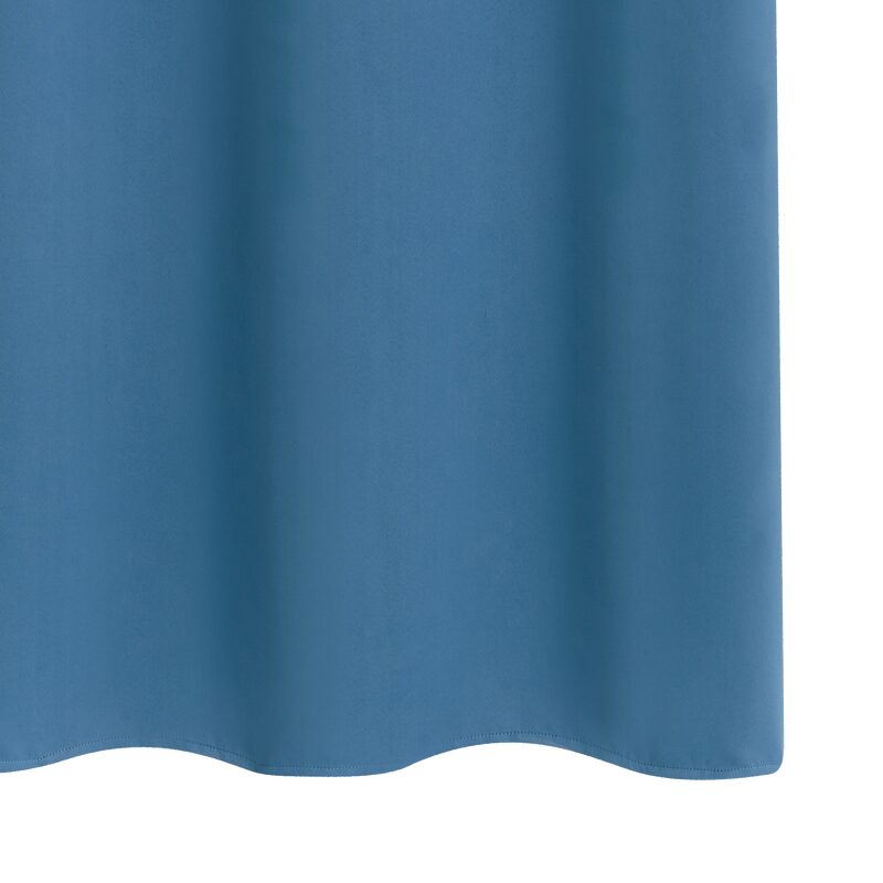 Rideau occultant GLOOM coloris bleu jean 140 x 240 cm