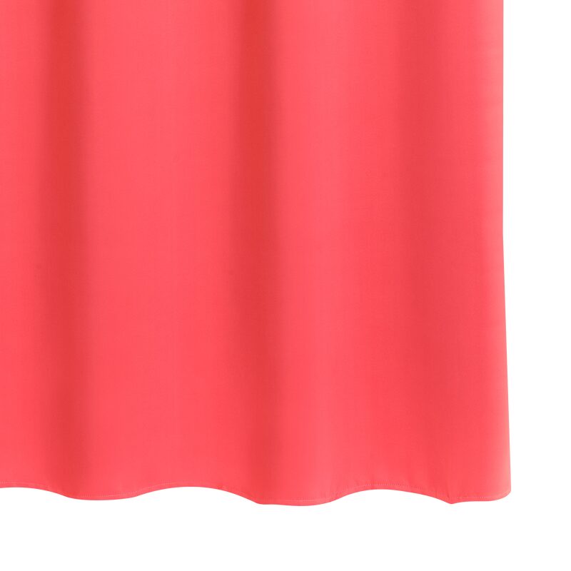 Rideau occultant GLOOM coloris corail 140 x 240 cm