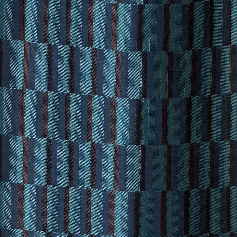 Rideau LORD coloris bleu oxyde 140 x 260 cm