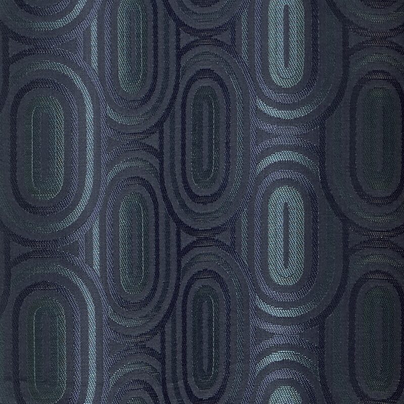 Rideau NAJDA coloris bleu nuit 140 x 260 cm