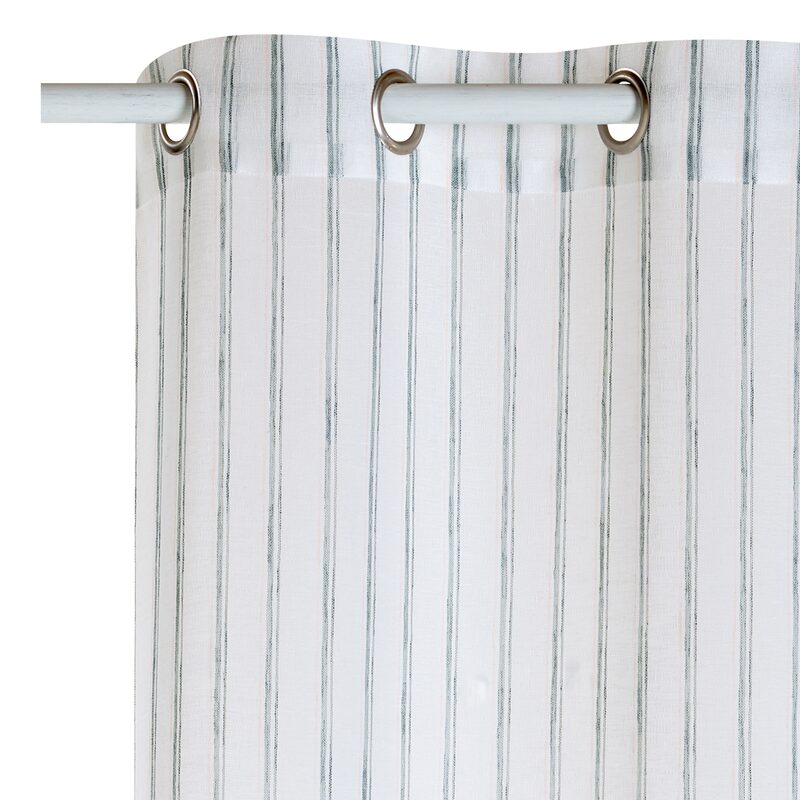Voilage RIGA coloris vert 140 x 240 cm
