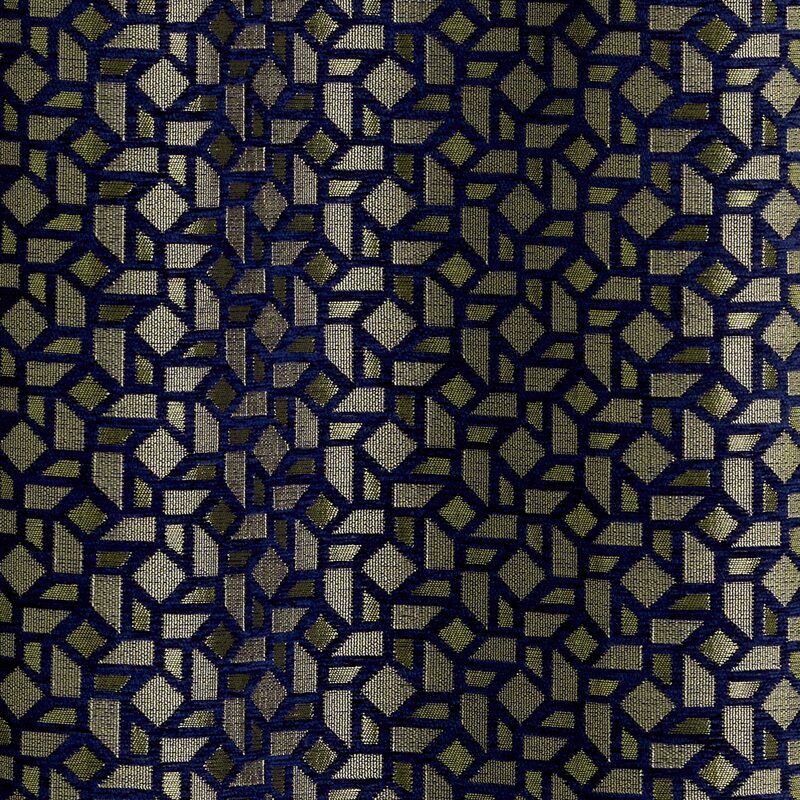 Rideau TATIANA coloris bleu nuit 140 x 260 cm