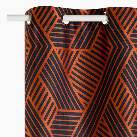 Rideau SMART coloris cognac 140 x 260 cm