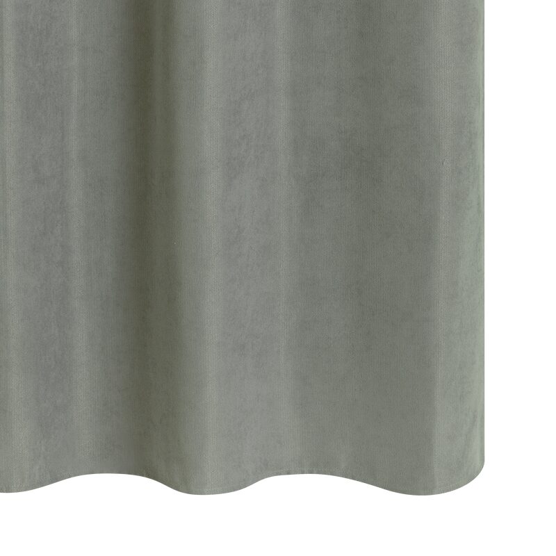 Rideau MOODY coloris vert de gris 140 x 260 cm