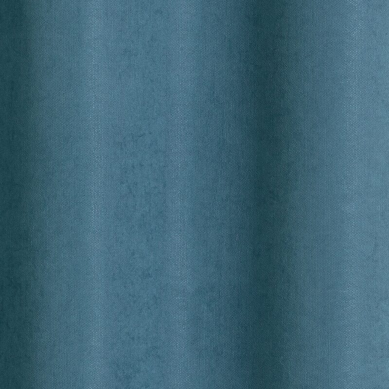 Rideau MOODY coloris bleu mineral 140 x 260 cm