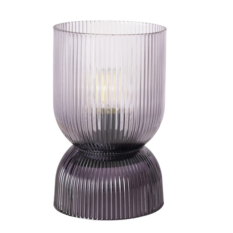 Objet lumineux FIZA coloris gris 19 x 12 cm