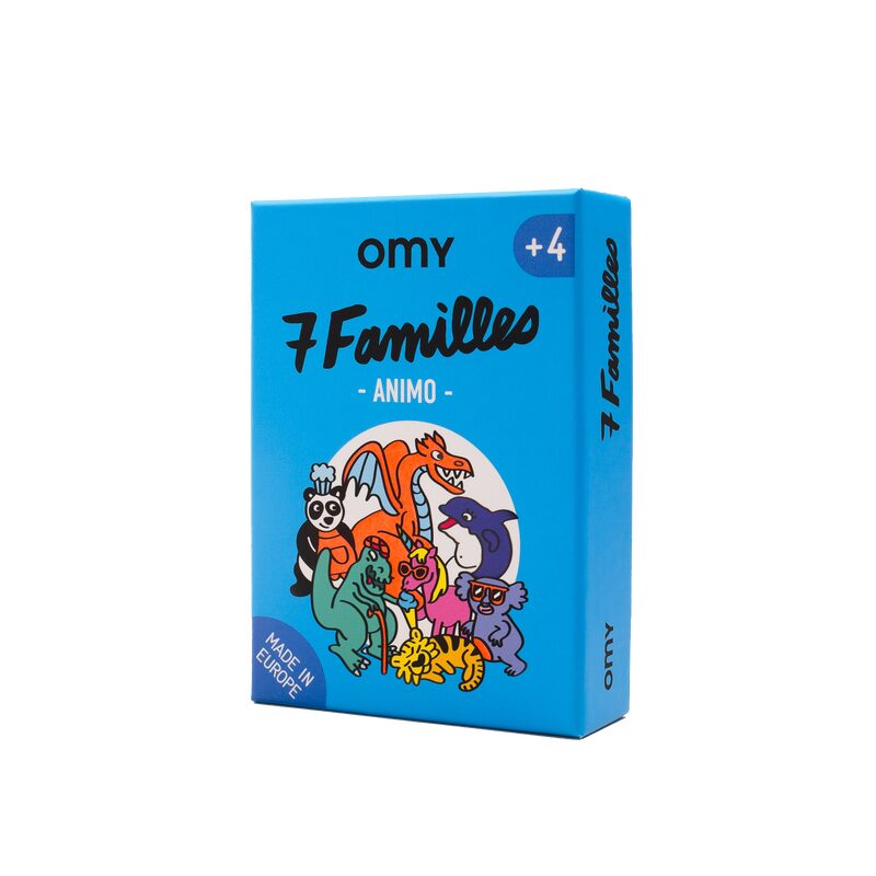 Jeu de cartes 7 FAMILLES - ANIMO