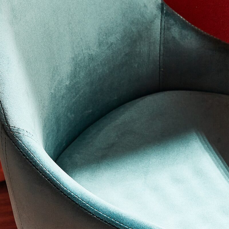 Chaise ZELIE coloris bleu