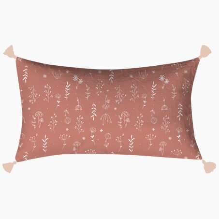 4MURS Coussin NELLIE coloris rose 25 x 40 cm