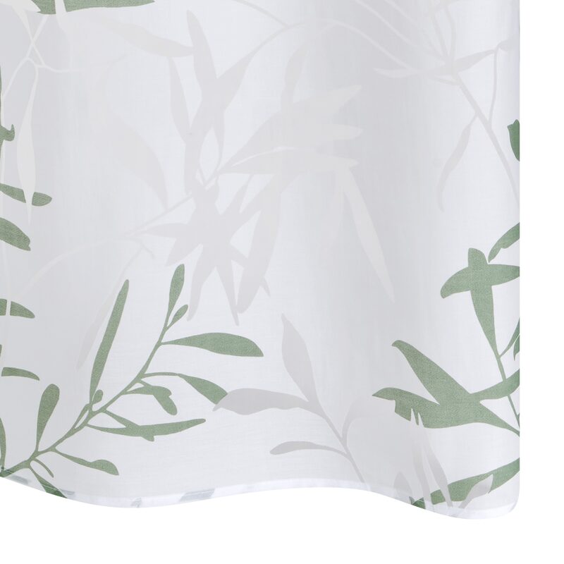Voilage ATANAE coloris vert 140 x 240 cm