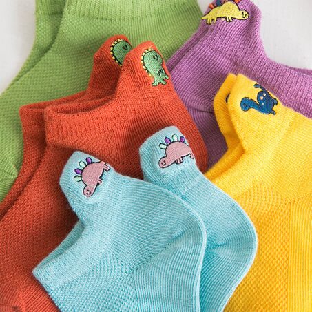 Chaussettes COFFRET LANGUETTE  DINO coloris multicolore