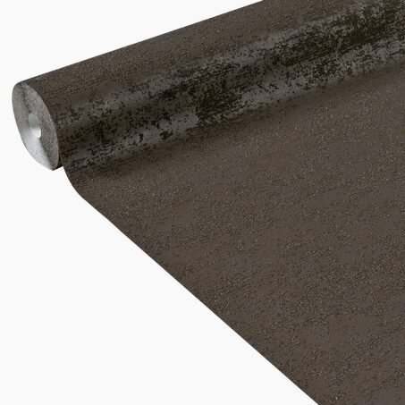Papier peint intissé SABBIA coloris chocolat
