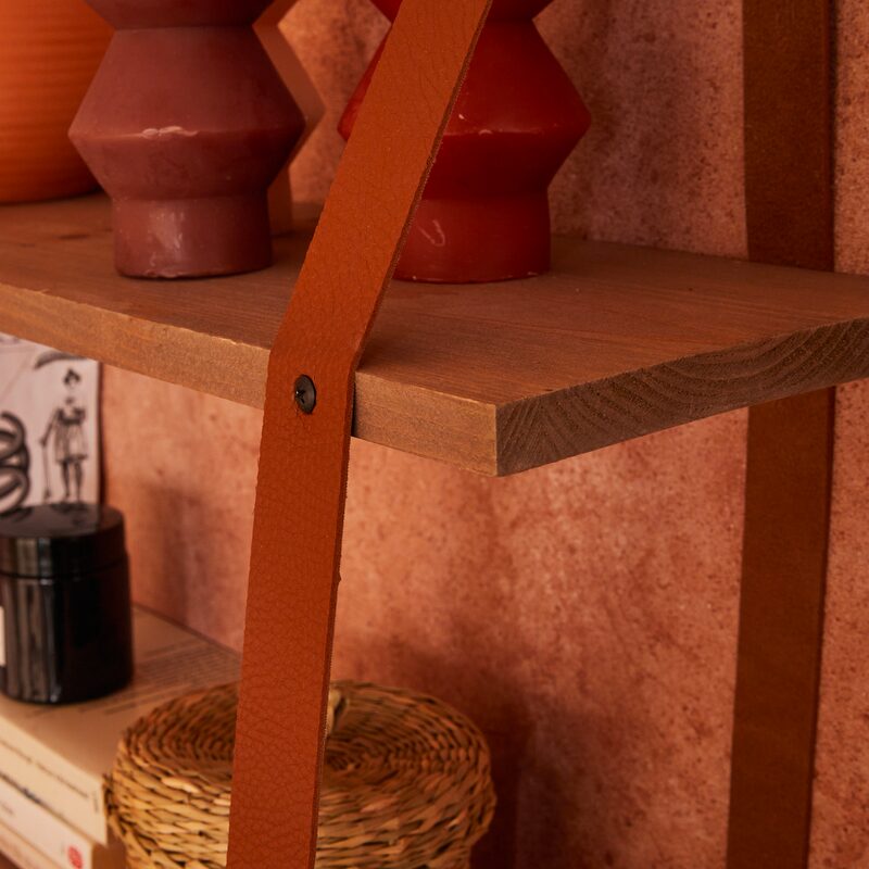 Etagère en bois INDIANA coloris marron