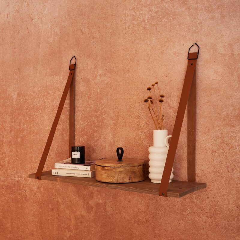 Etagère en bois INDIANA coloris marron
