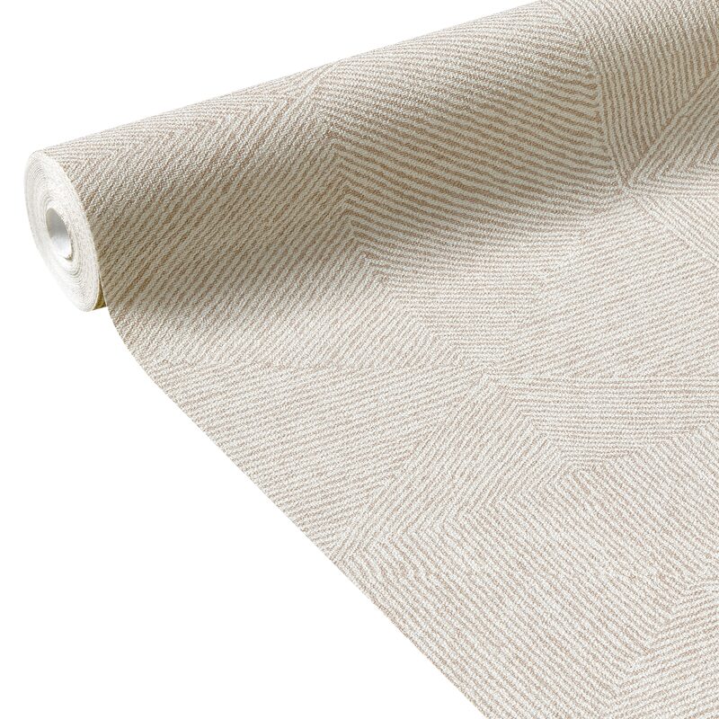 Papier peint intissé BOUBACAR coloris beige