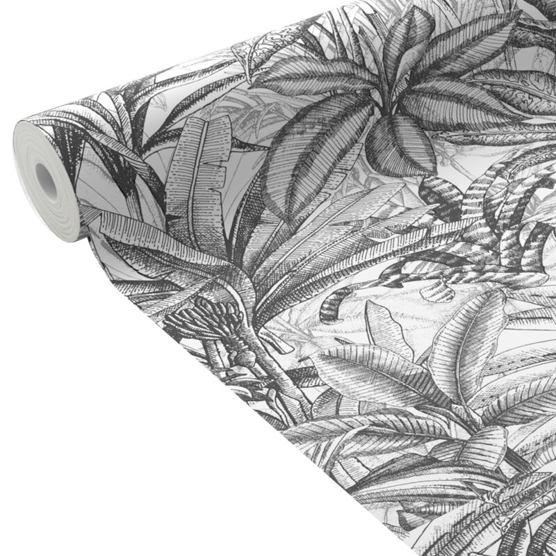 Papier peint intissé JEBHA coloris anthracite