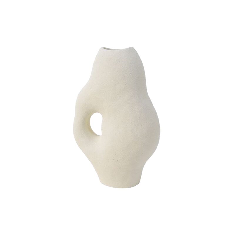 Vase ASTRATTO coloris blanc