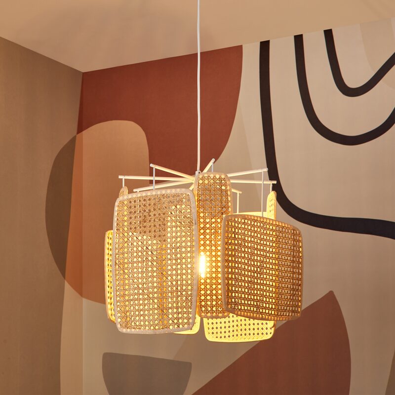 Suspension BALI coloris naturel 41,5 x 42 cm