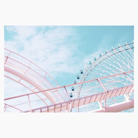 4MURS Tableau en plexiglas ROLLERCOASTER 120 x 80 cm