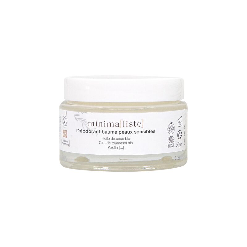 Minima(liste) Déodorant BAUME PEAUX SENSIBLES
