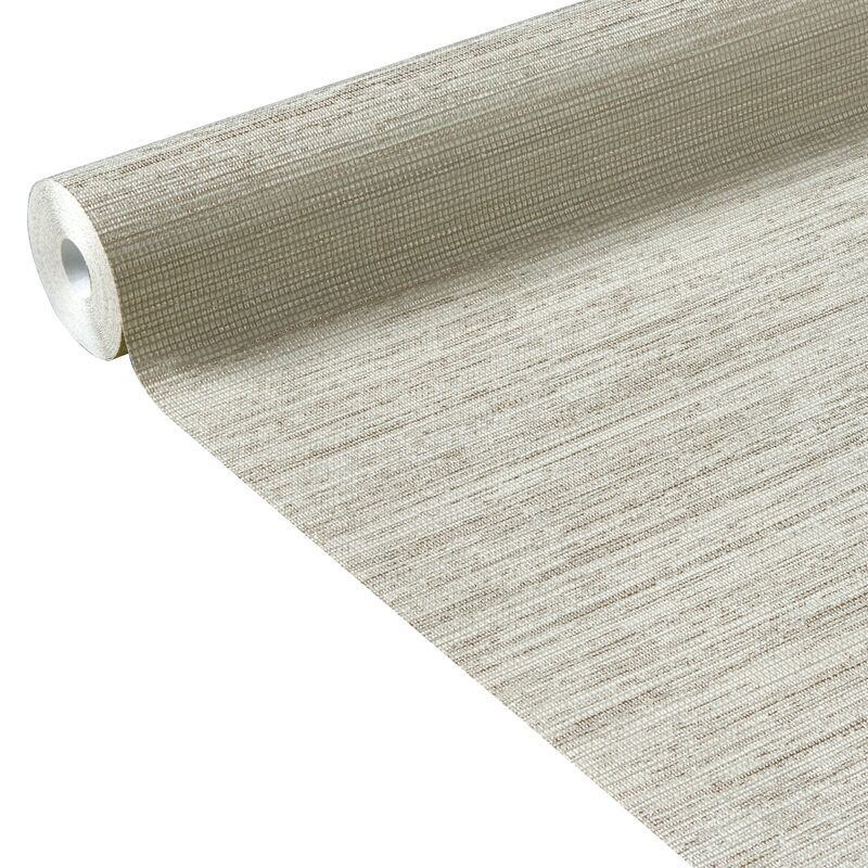 Papier peint intissé KHAN coloris lin