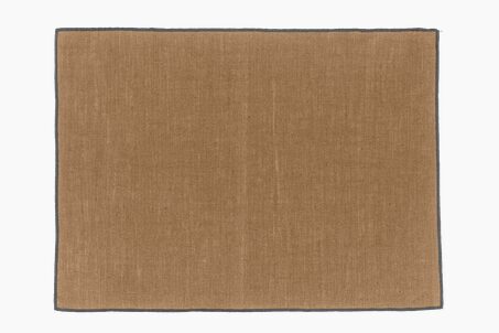 Haomy Set de table BORGO coloris tabac