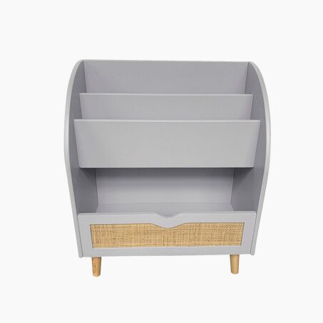 Ostaria Bibliothèque Enfant EZRA coloris gris souris