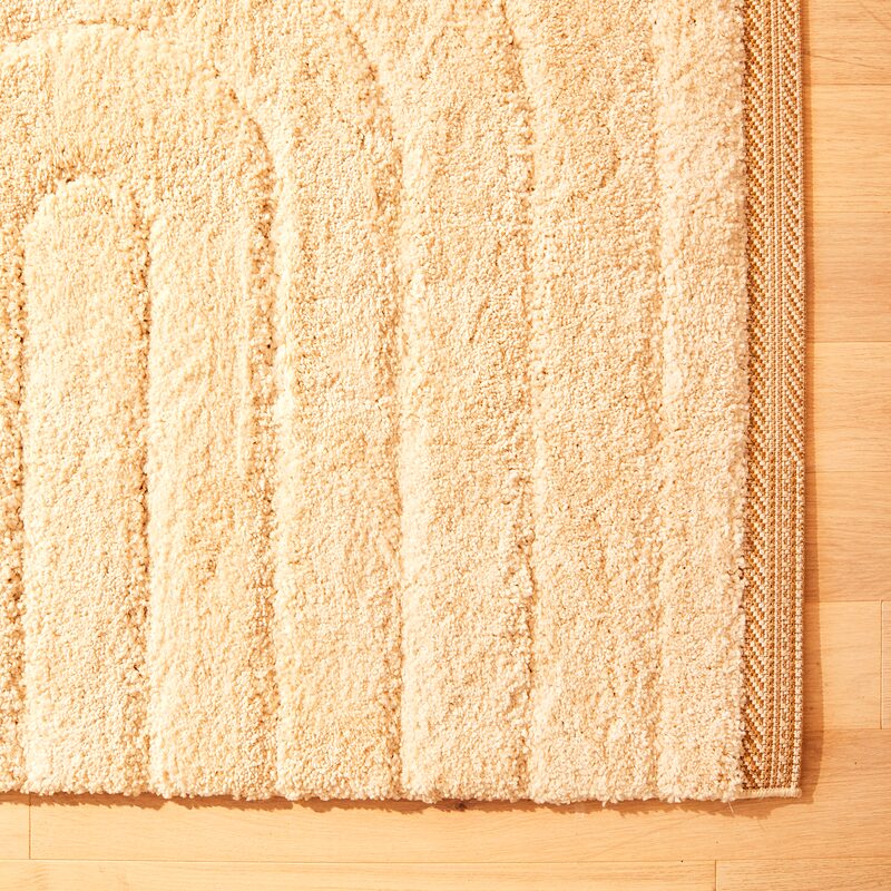 Tapis MANSOUR coloris blanc 160 x 230 cm