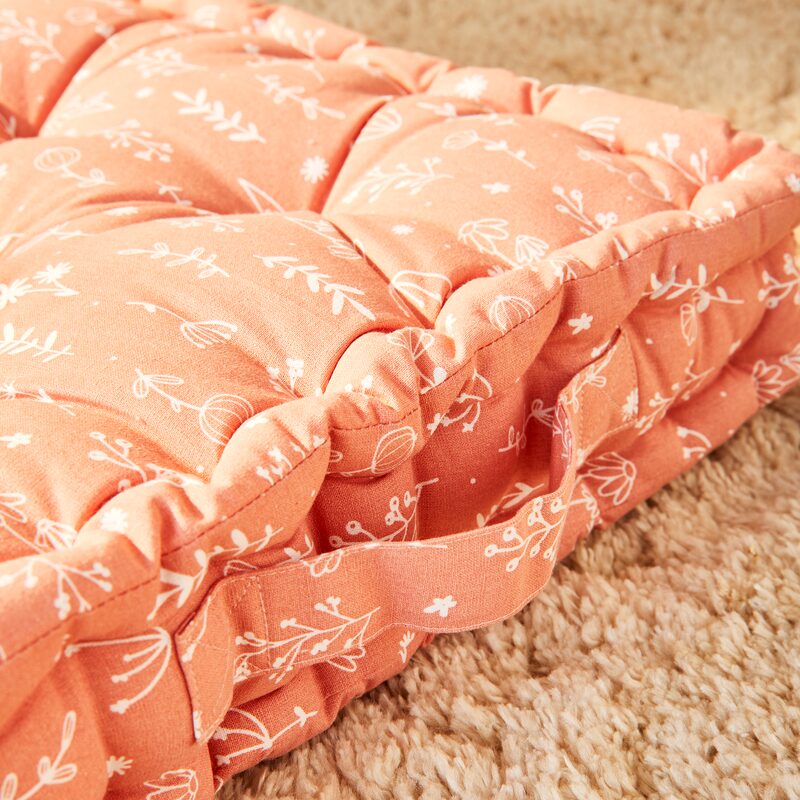 Coussin de sol DOLCE coloris rose