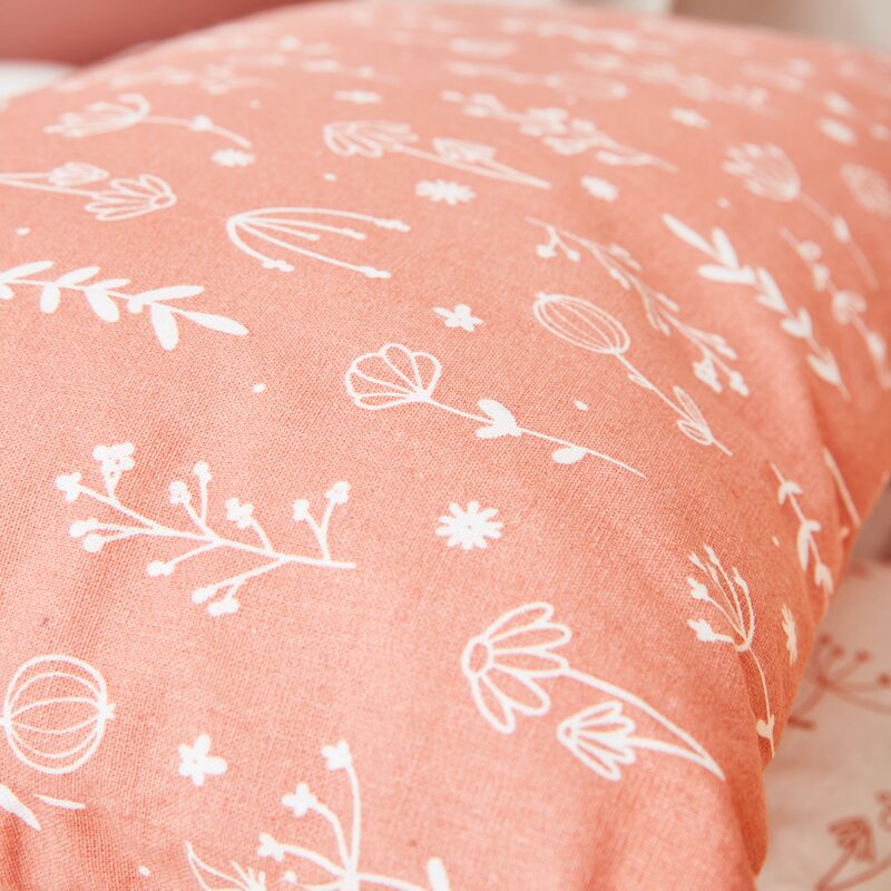 Coussin NELLIE coloris rose 25 x 40 cm