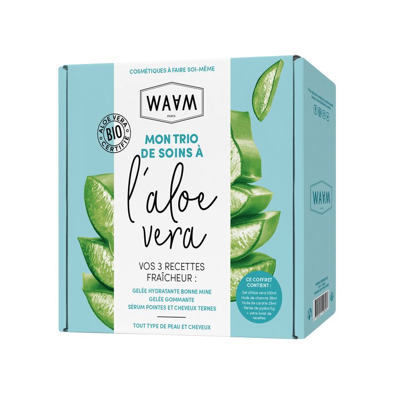 Coffret cosmétique MON TRIO DE SOINS A L'ALOE VERA aloe vera